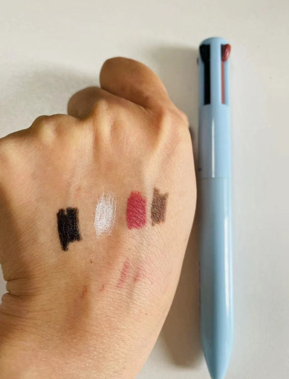 Four In One Eyebrow Pencil Lip Gloss Eyeliner Makeup Pencil Four In One Eyebrow Pencil Lip Gloss Eyeliner Makeup Pencil